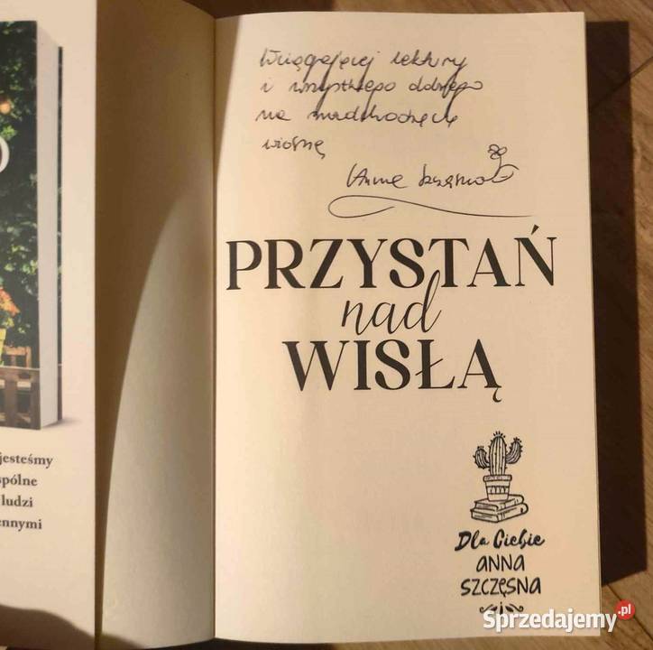 Anna Szczęsna Przystań Wisłą społeczno-obyczajowe sprzedam