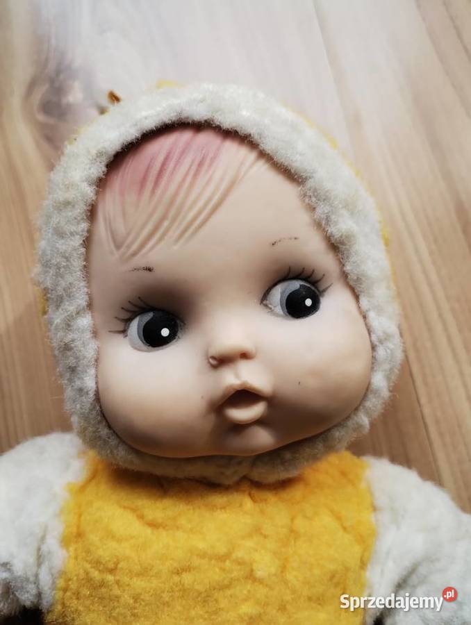 PRL lalka bobas żółta łódzkie Łódź sprzedam