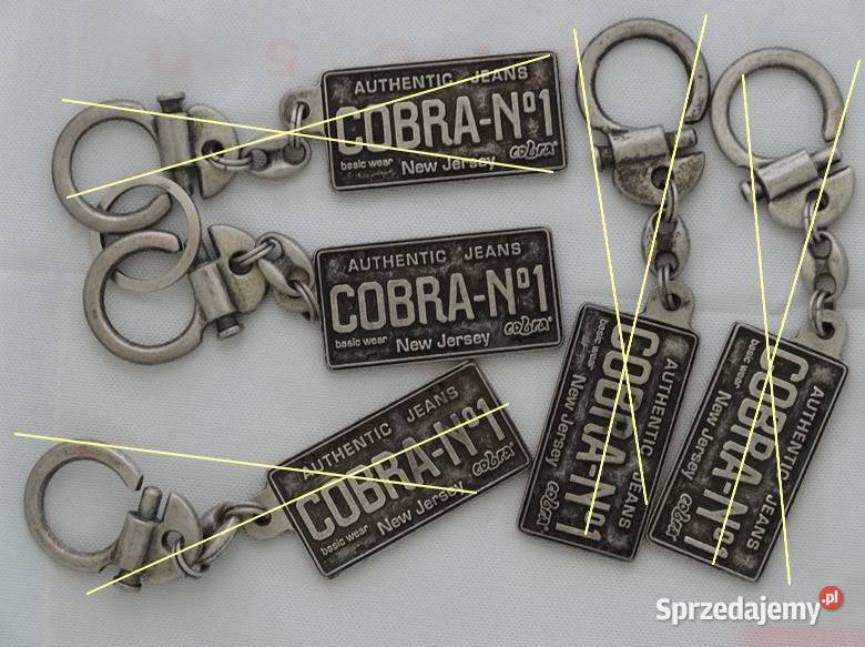 NOWY Brelok do kluczy COBRANo1 Made in USA re Rzeszów