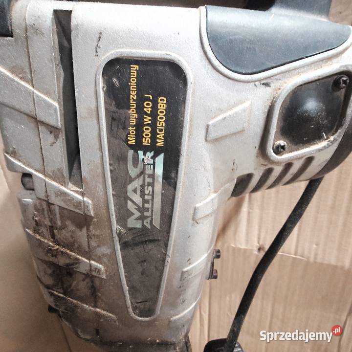Młot wyburzeniowy Maccalister 40J dolnośląskie Wrocław