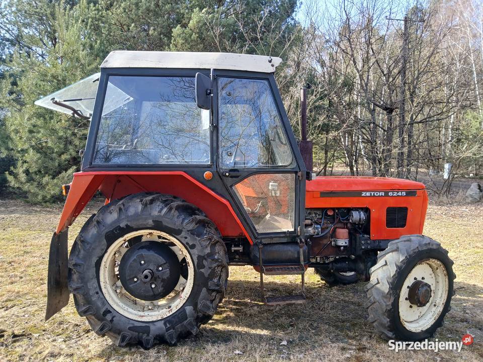 Sprzedam zetor 6245 mazowieckie Trojany
