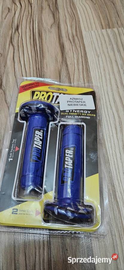 Manetki gripy motocyklowe napis protaper śląskie Rybarzowice sprzedam
