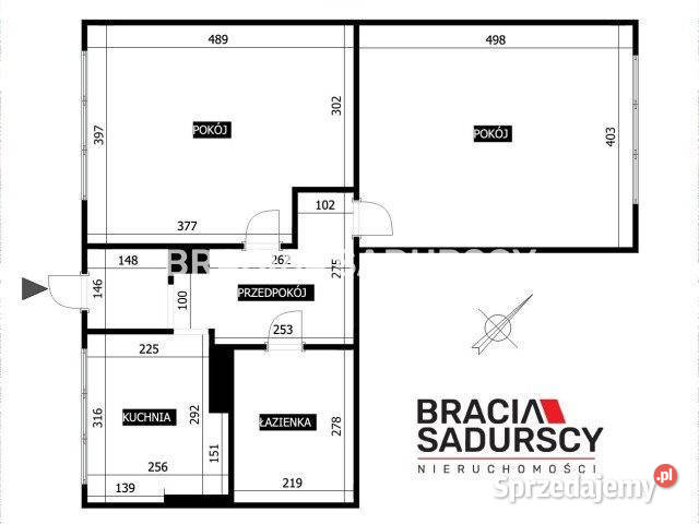 Mieszkanie 622m2 2pokojowe Kraków Osiedle na 62.2m2