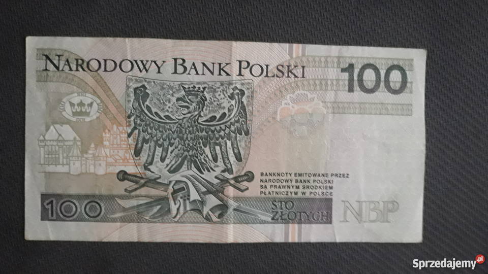 Banknot kolekcjonerski seria zastępcza Konin