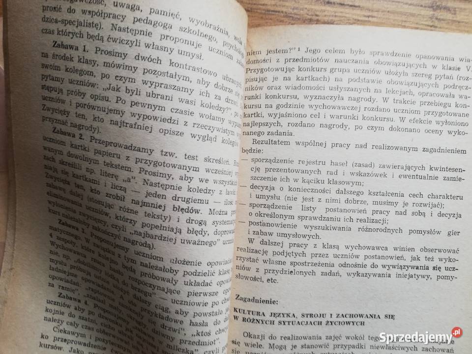 Godziny do dyspozycji wychowawcy klasy MBober Kraków sprzedam