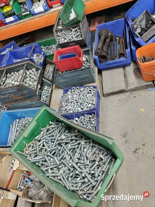 Śruby nakrętki podkładki 10zl Maków Mazowiecki