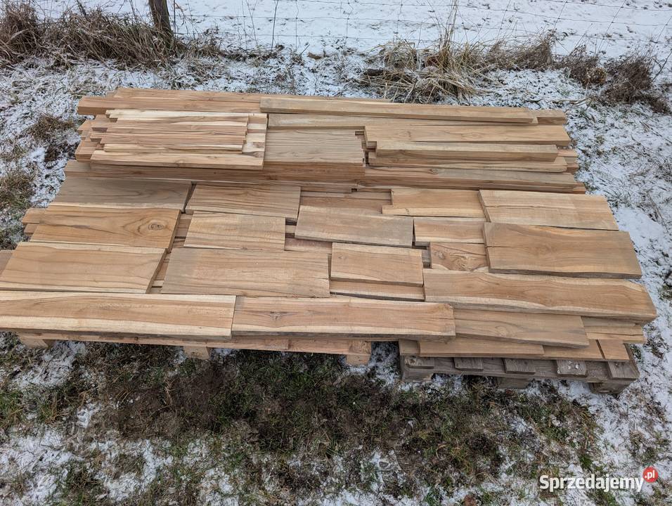 Tarcica Drewno egzotyczne teak teczyna Kórnik