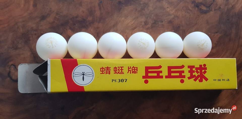 6 piłeczek do tenisa stołowego marki DragonFly lubuskie Zielona Góra sprzedam