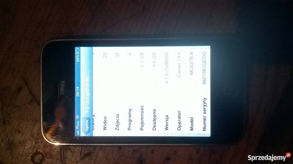 iPhone 3GS 8Gb zachodniopomorskie Dobra