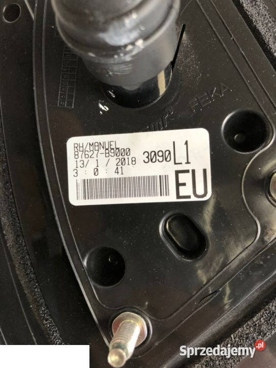 Hyundai i10 II lusterko zewnętrzne prawe manual lusterka zewnętrzne Kozubszczyzna