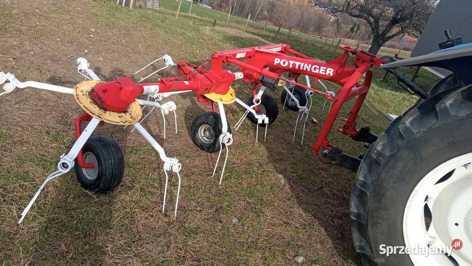 Przetrzasacz przetrząsarka Pottinger 47m skrętna Maszyny zielonkowe Przysietnica