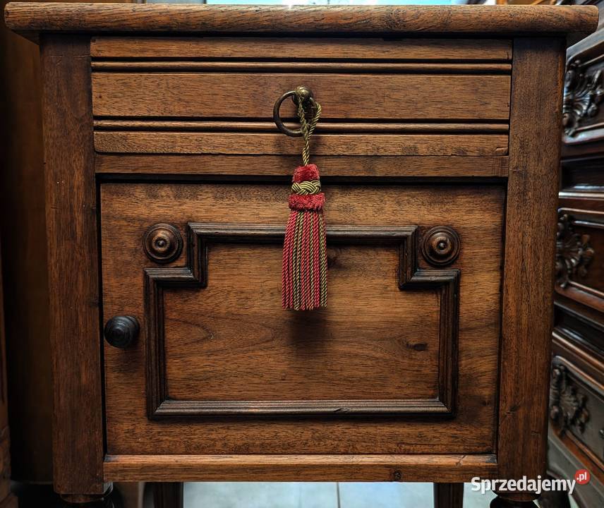Dębowa szafkakomoda eklektycznasklep Dąbrowa śląskie