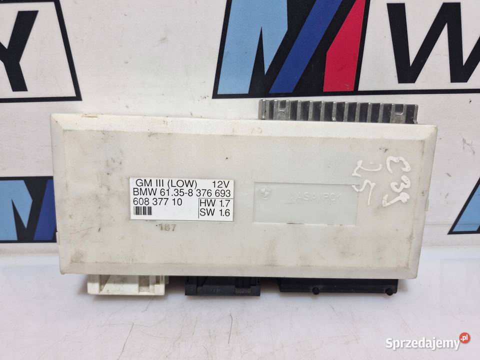 BMW E39 MODUŁ STEROWNIK KOMFORTU GM III 8376693