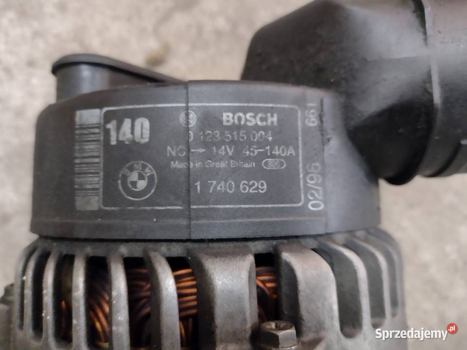 Alternator BMW M52b28 140A BOSCH 0123515004 Białystok