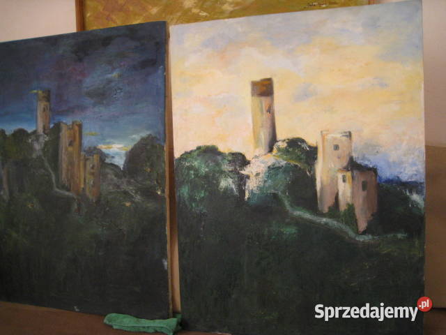 Obraz olejny Jura Krakowsko Częstochowska śląskie Częstochowa sprzedam