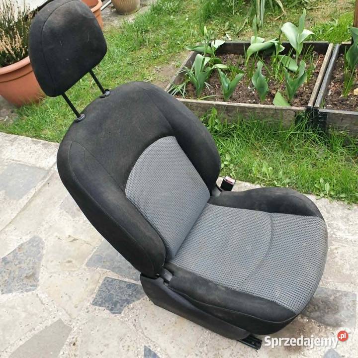 Fotel prawy pasażera Peugeot 206 ładny bez osobowe Kraków