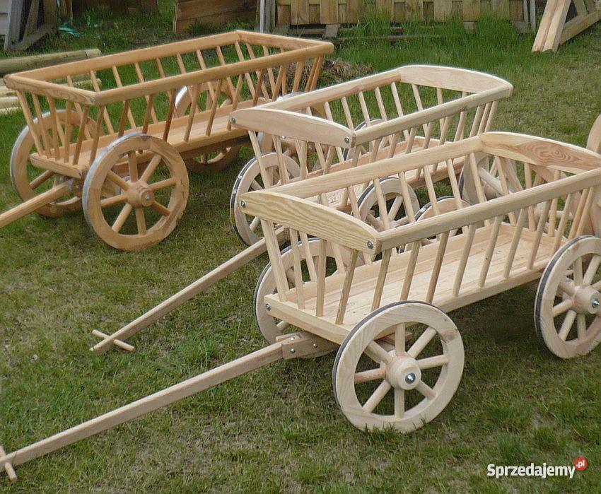 drewniany wóz drabiniasty dziecka sprzedam