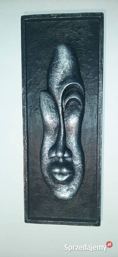 dekoracja ścienna płaskorzeźba Rękodzieło Huta Dłutowska sprzedam