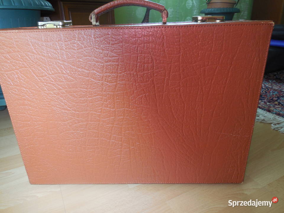 walizka skórzana męska sprzedam