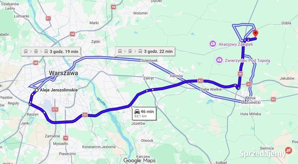 Cicha okolica wydane WZ każda działka 1807 m2 Stanisławów