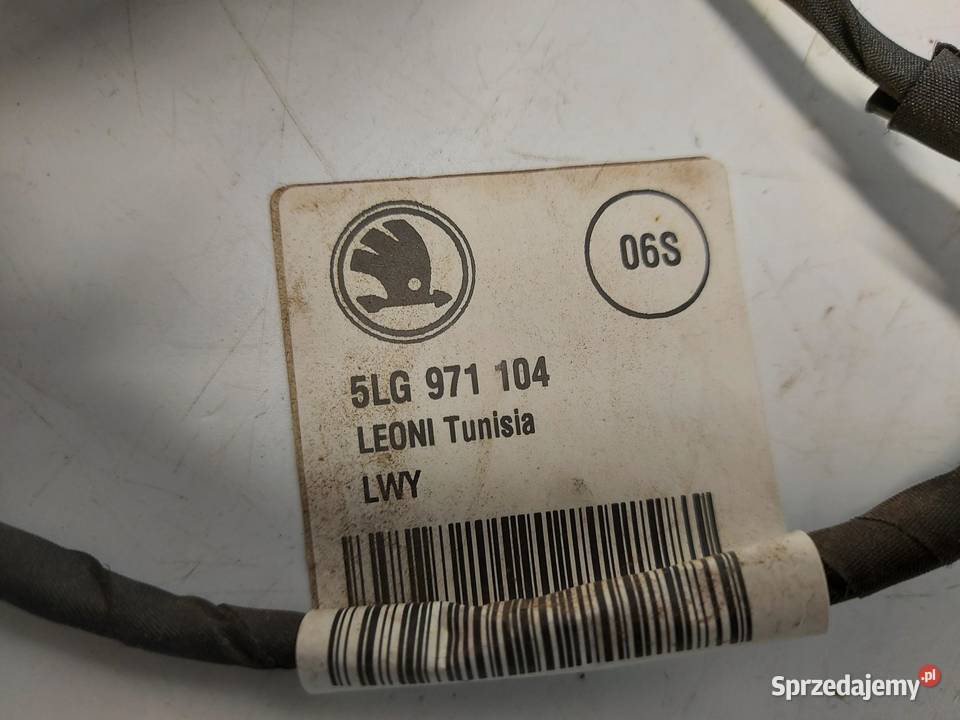 SKODA Enyaq 5LA iV85 Wiązka zderzaka PDC tył dolnośląskie