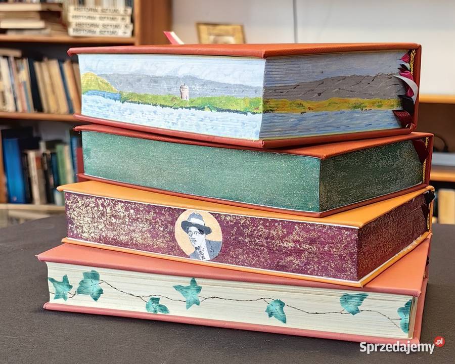 Skrapbooking Oprawianie książek P0rtfele Skóra Antyki, Sztuka, Kolekcje wielkopolskie Radzewice sprzedam