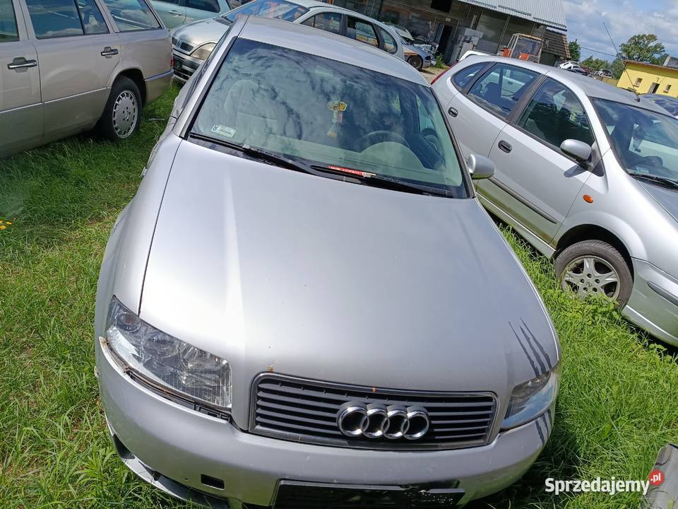 Audi A4 19 TDI 96 kW 2001 r dawca części Szklarka Myślniewska