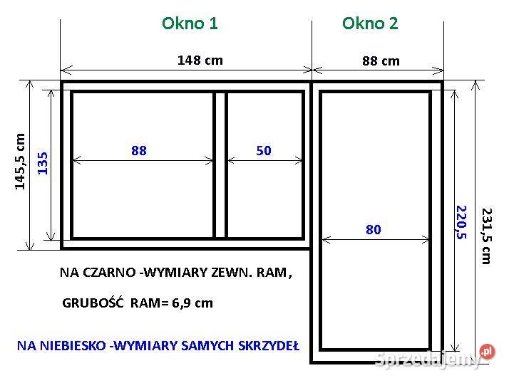 Okna drewniane dwuszybowe SOKÓŁKA Okna i parapety Radom sprzedam
