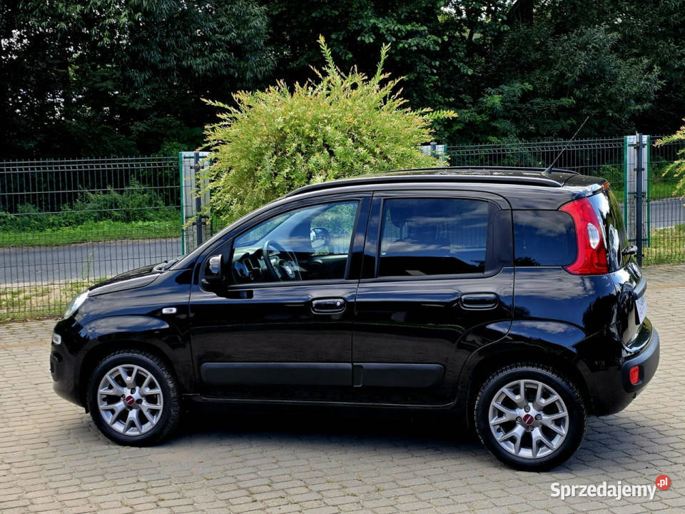Fiat Panda 12 69 36 Bogate wyposażenie III 2011 czarny kujawsko-pomorskie