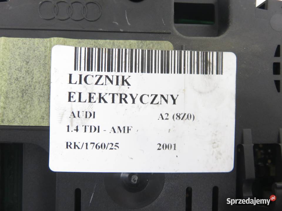 LICZNIK AUDI A2 8Z0 14 TDI AMF 8Z0920900M sprzedam