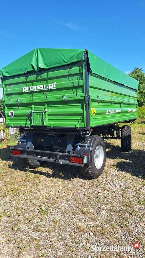 Przyczepa Pronar PT 612 Metal Fach Cynkomet Przyczepy rolnicze Bytów sprzedam