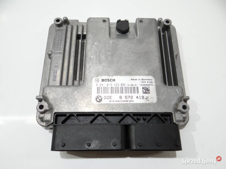 STEROWNIK KOMPUTER SILNIKA BMW X3 F25 OE 8572419 Czujniki i sterowniki Strzyżewice