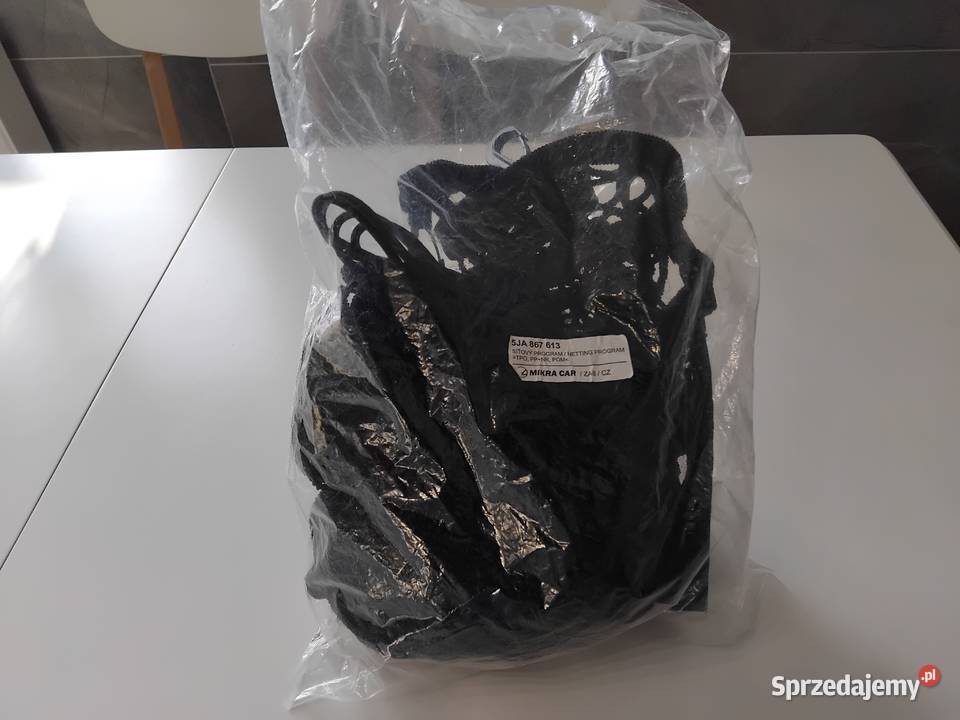 Skoda Rapid Siatka bagażnika 5JA 867 613 Nowa Organizery i siatki Ostroróg sprzedam