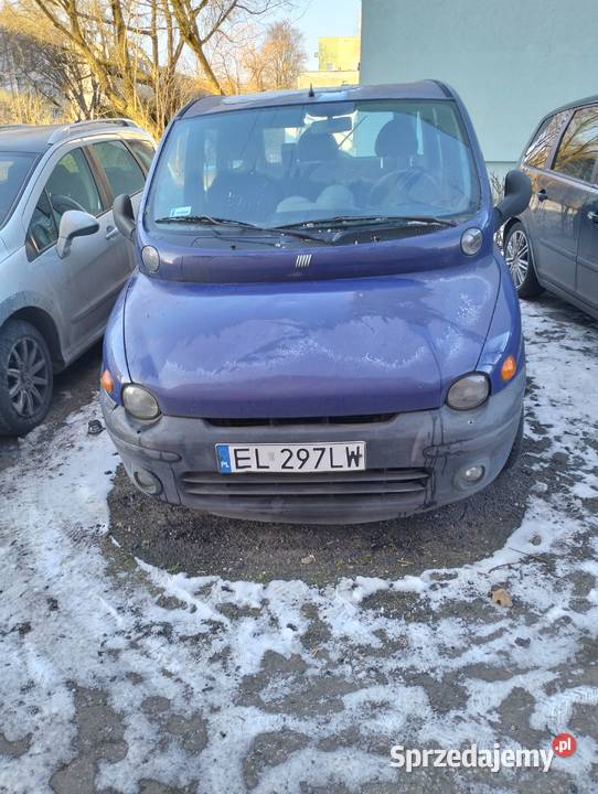 OKAZJA Zaproponuj cenę Multipla brak przegladu Rok produkcji 1999 łódzkie Łódź sprzedam