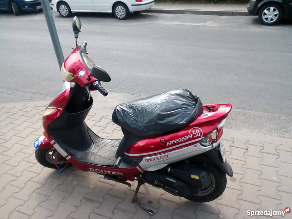Okazja 700 zl skuter kupiony w Polsce Router Poznań