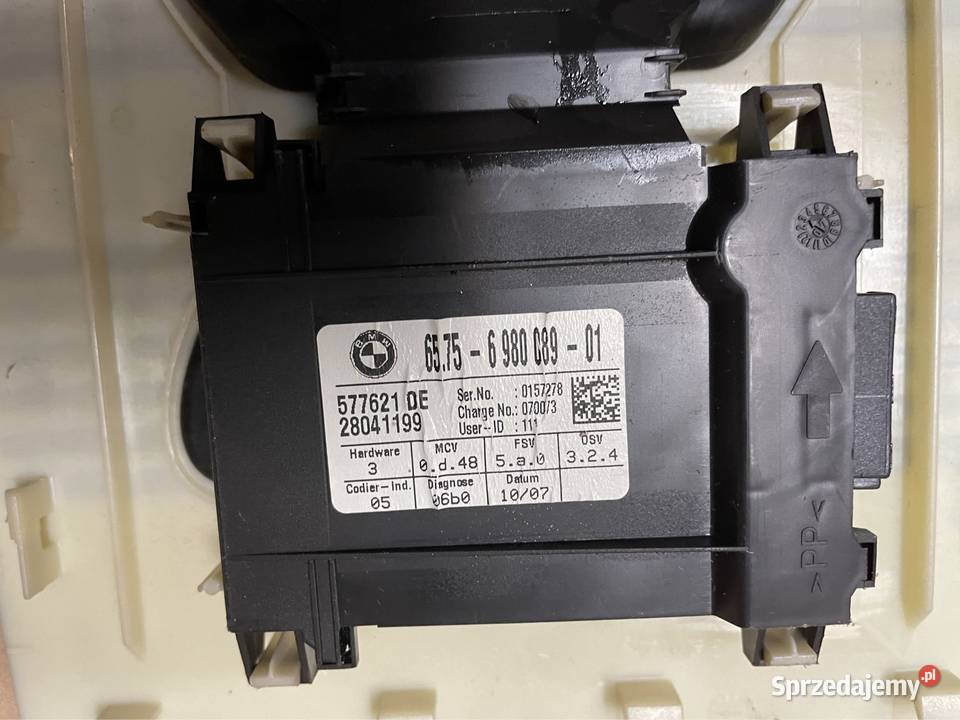 6980089 moduł czujnik alarmu bmw 5 e60 e61 lift Szczecin