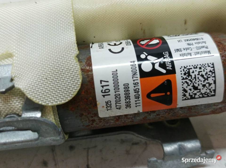 KURTYNA POWIETRZNA AIRBAG LEWA KOMBI 13251617 Rok produkcji 2014 Części samochodowe