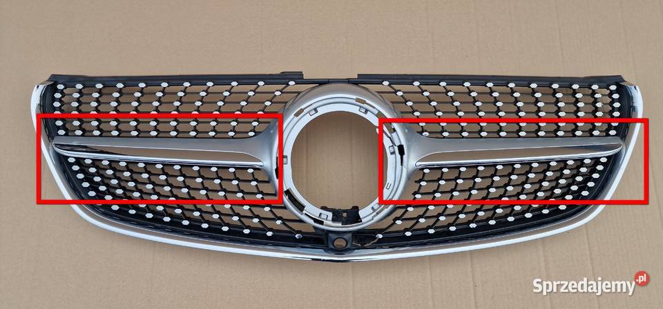 MERCEDES VITO W447 CHROM ATRAPY GRILL LISTWA Atrapy Trzciel