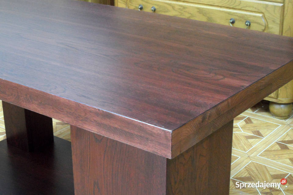 Ława dębowa 100 lite drewno dębowe 60cm małopolskie Maków Podhalański