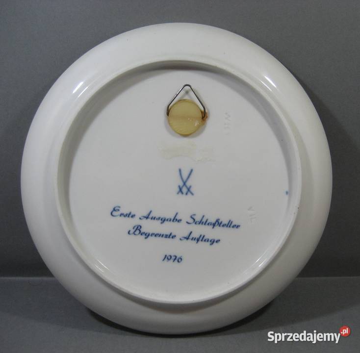 Miśnia Talerz Kolekcjonerski Meissen Porcelana i szkło Katowice