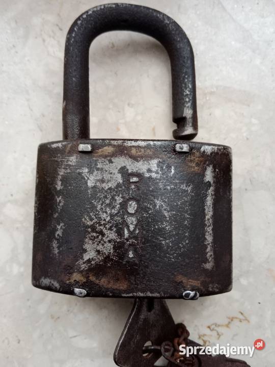 Stara kłódka Roma PRL podkarpackie Miejsce Piastowe