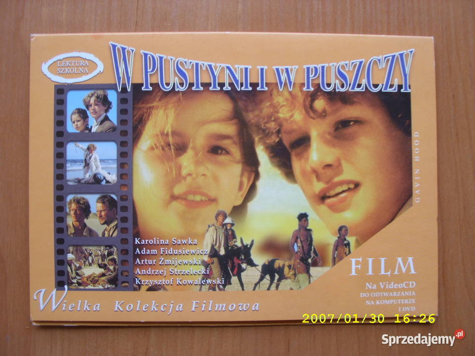 Film na VCD W PUSTYNI I W PUSZCZY 2 CD dolnośląskie Wołów