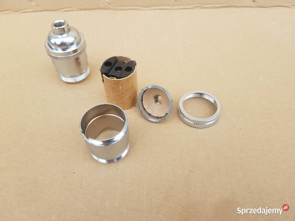 Oprawka METALOWA E27 E27 Vintage Loft Chrom 2 Warszawa sprzedam