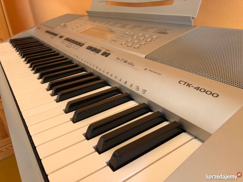 KEYBOARD CASIO CTK4000 Z STOJAKIEM STAN NOWY I Casio łódzkie Skierniewice