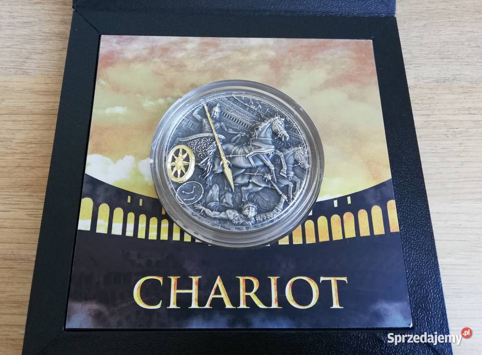 Srebrna moneta RYDWAN Chariot NIUE 2019 2oz