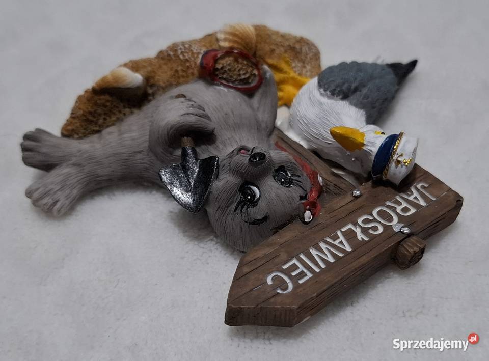 Magnes na lodówkę Jarosławiec Mewa foka 9x7 Czeladź sprzedam