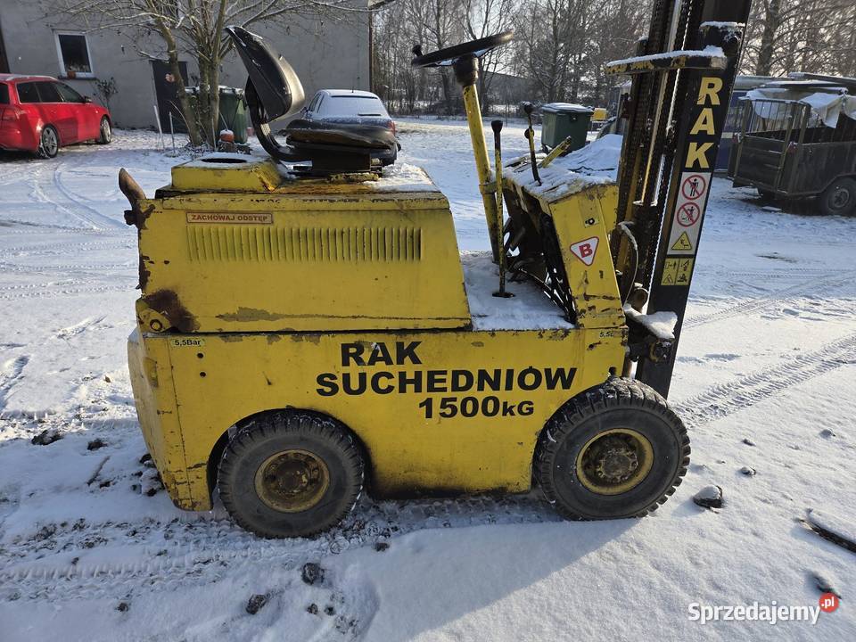 Wózek widłowy Rak Suchedniów ursus c330 Złoczew Rolnictwo