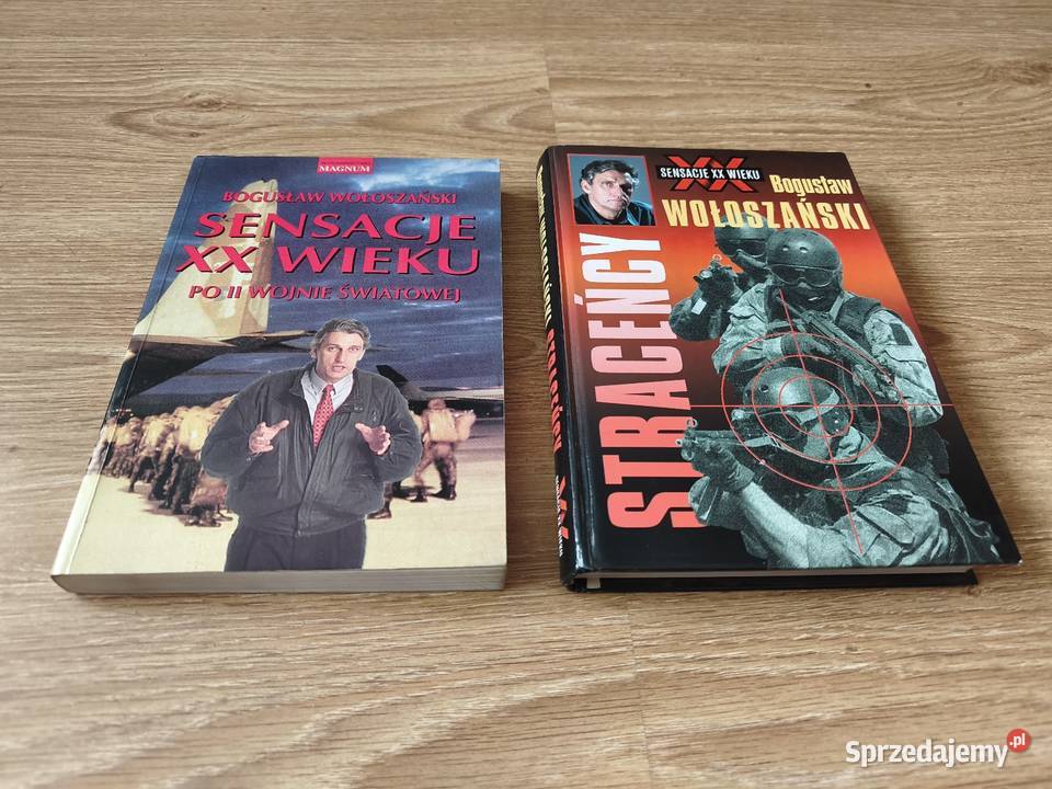 2 x książka Bogusława Wołoszańskiego Sensacje XX