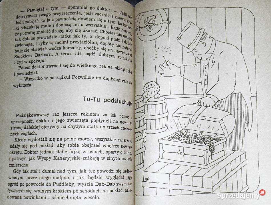 Doktor Dolittle i jego zwierzęta Hugh Lofting miękka Chełm