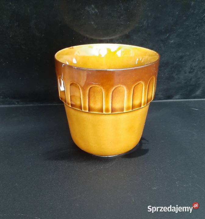 Kubek bar mleczny Tułowice PRL rzadki Sosnowiec sprzedam